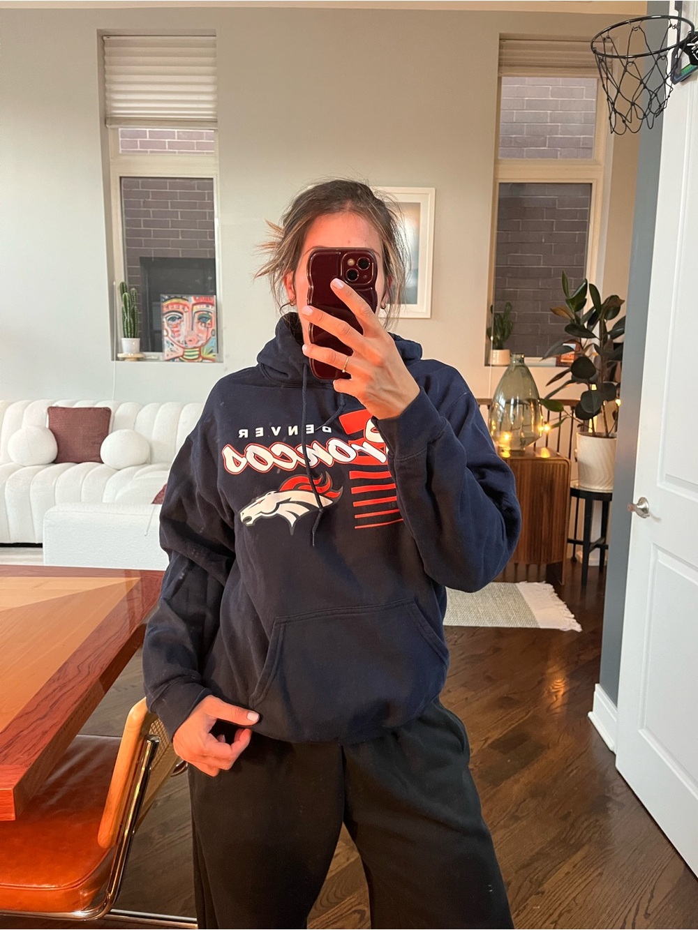 NFL Denver Broncos sweatshirt - never worn